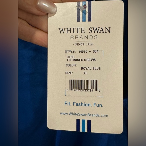 Fundamentals Scrub Pants sz XL Royal Blue - Picture 4 of 4